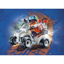 Playmobil 71091 City Action  Medical Quad with Pullback Motor