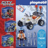 Playmobil 71091 City Action  Medical Quad with Pullback Motor