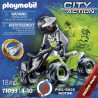 Playmobil 71093 City Action Quad with Pullback Motor