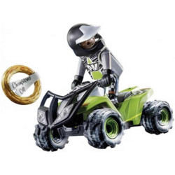 Playmobil 71093 City Action Quad with Pullback Motor