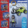Playmobil 71093 City Action Quad with Pullback Motor