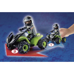 Playmobil 71093 City Action Quad with Pullback Motor