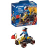 Playmobil 71039 City Action Quad with Pullback Motor