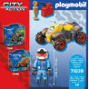 Playmobil 71039 City Action Quad with Pullback Motor