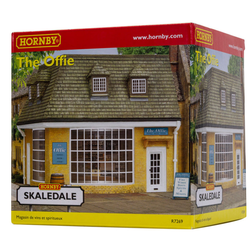 Hornby Skaledale Building R7269 The Offie Off License Model Set Hornby Skaledale Building R7269 The Offie Off License Model Set