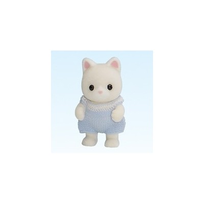 sylvanian families silk cat baby
