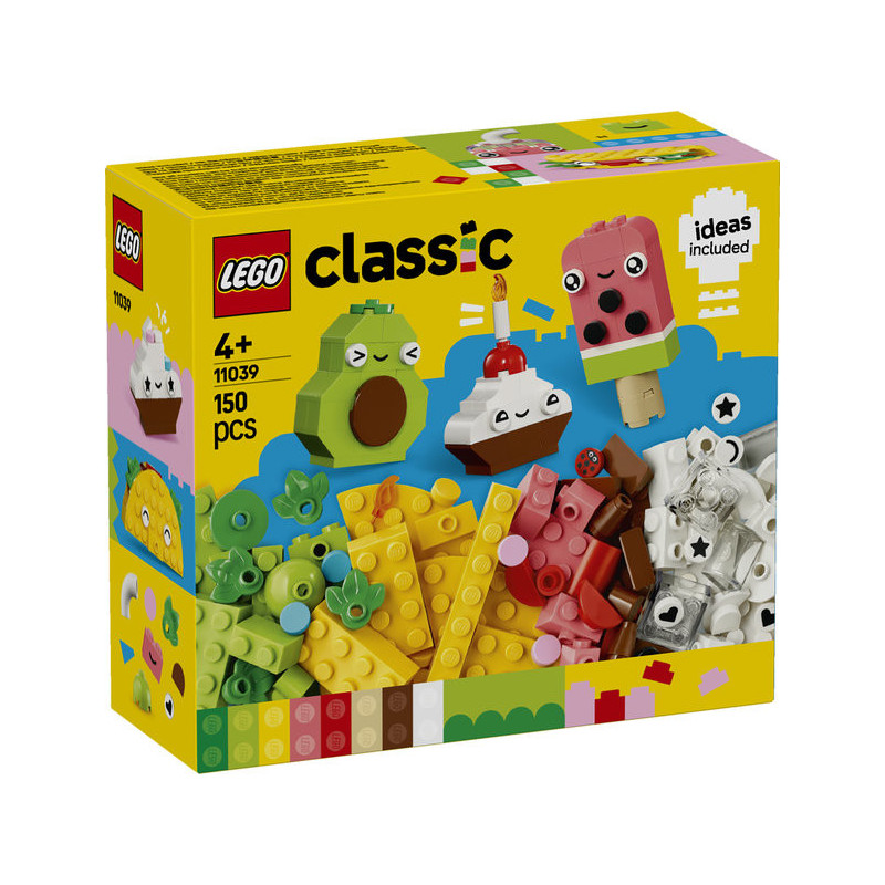 LEGO Classic Creative Food Friends Building Toy Set 11039 LEGO Classic Creative Food Friends Building Toy Set 11039