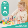 Casdon Grocery Set 36 Pieces Fruit, Veg and More Roleplay Toys