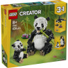 LEGO Creator 3in1 Wild Animals: Panda Family Toy Set 31165
