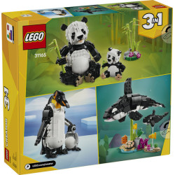 LEGO Creator 3in1 Wild Animals: Panda Family Toy Set 31165