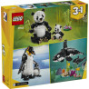 LEGO Creator 3in1 Wild Animals: Panda Family Toy Set 31165