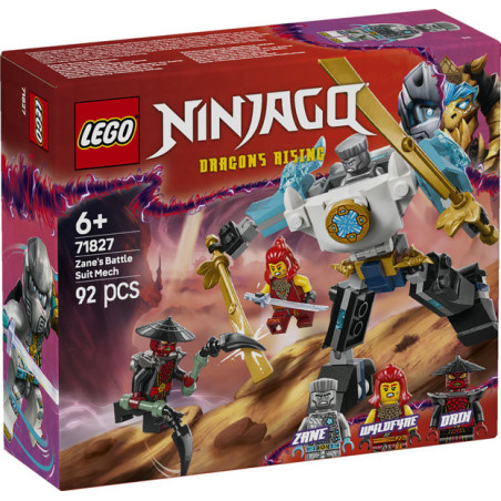 LEGO NINJAGO Zane’s Battle Suit Mech Ninja Toy Set 71827