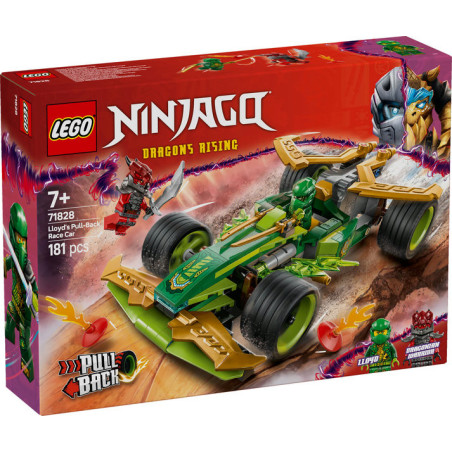 LEGO NINJAGO Lloyd’s Pull-Back Race Car Toy, Ninja Set 71828