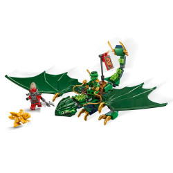 LEGO NINJAGO Lloyd’s Green Forest Dragon Toy for Kids 71829