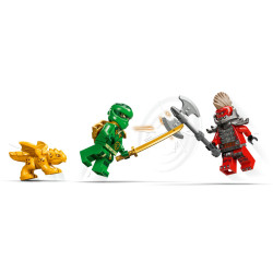 LEGO NINJAGO Lloyd’s Green Forest Dragon Toy for Kids 71829