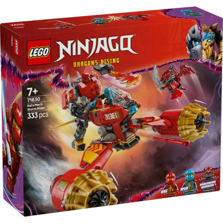 LEGO NINJAGO Kai’s Mech Storm Rider 2in1 Ninja Toy Set 71830