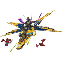 LEGO NINJAGO Ras and Arin’s Super Storm Jet Ninja Toy 71833