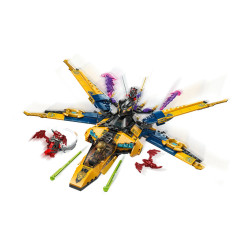 LEGO NINJAGO Ras and Arin’s Super Storm Jet Ninja Toy 71833
