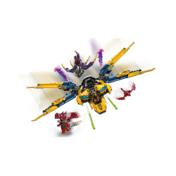 LEGO NINJAGO Ras and Arin’s Super Storm Jet Ninja Toy 71833