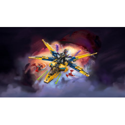 LEGO NINJAGO Ras and Arin’s Super Storm Jet Ninja Toy 71833