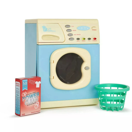 Casdon Electronic Washer Realistic Washing Machine Kids Toy