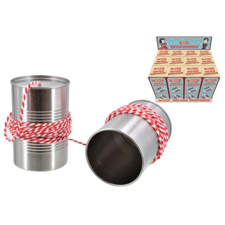 Supe Retro Games Tin Can Telephone