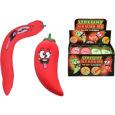 Squishy Stretchy Chilli Peppers Assortment