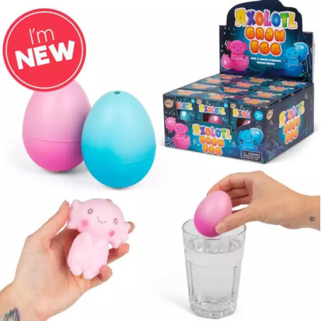 Axolotl Grow Egg Sensory Toy Assortment