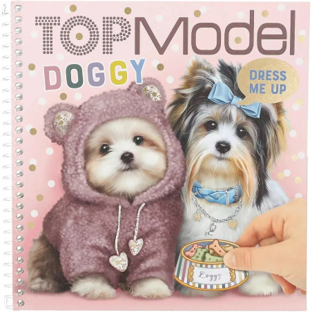 Create Your Top Model Doggy Design Sticker Book