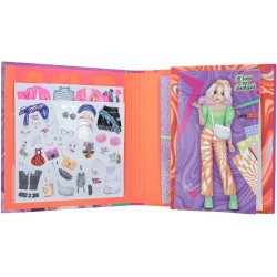 Create Your Top Model Design Studio Colouring Book Set