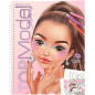 Create Your Top Model Make-Up Colouring Book Set