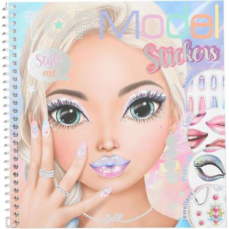 Create Your Top Model Style Me Stickers Book Set