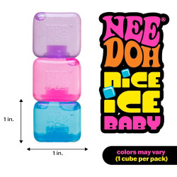 NeeDoh Teenie Nice Ice Baby Schylling Sensory Squeeze Toy Assortment