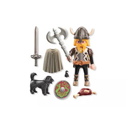 PLAYMOBIL Special Plus Viking with Guard Dog 71755