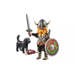 PLAYMOBIL Special Plus Viking with Guard Dog 71755