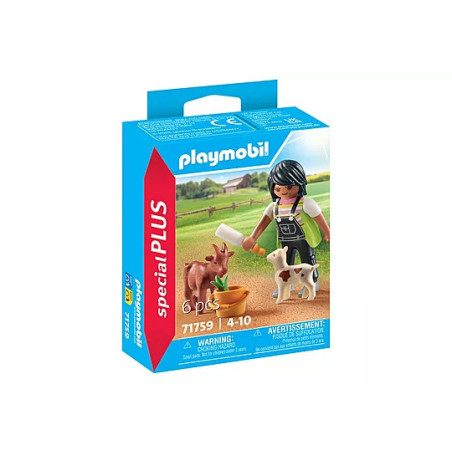 PLAYMOBIL Special Plus Woman with Goats 71759