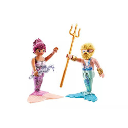 PLAYMOBIL DuoPack Mermaid and Triton  71799