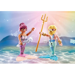 PLAYMOBIL DuoPack Mermaid and Triton  71799