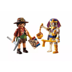 PLAYMOBIL DuoPack Treasure Hunter and Mummy  71796