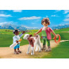 PLAYMOBIL DuoPack Farmer with Calf  71803