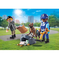 Playmobil Police Search with dog  71731