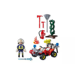 Playmobil Firefighting  Quad  71825