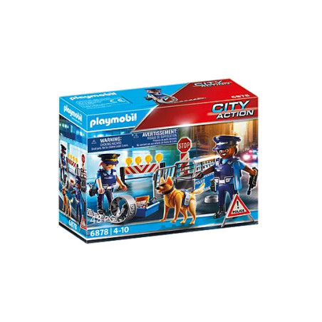 Playmobil  Police Roadblock  6878