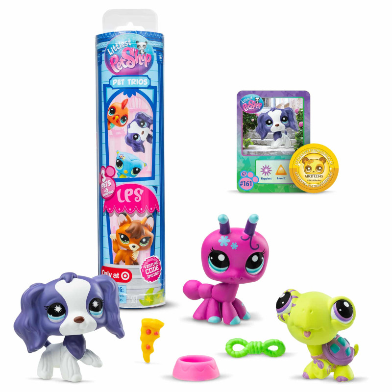 Littlest Pet Shop Series 3 Backyard Pets Trio Tube Littlest Pet Shop Series 3 Backyard Pets Trio Tube