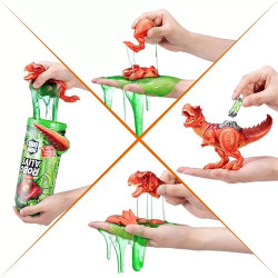 ROBO ALIVE Dino DNA Playset Zuru Blue