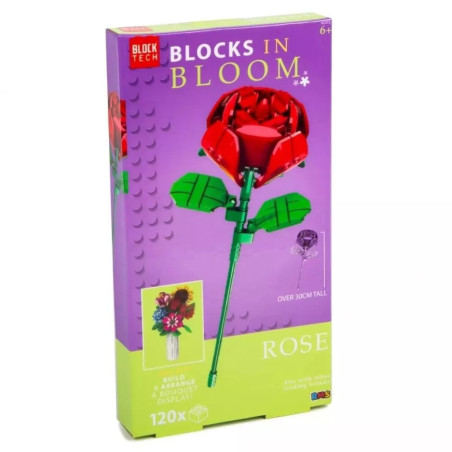 Block Tech Blocks in Bloom - Rose