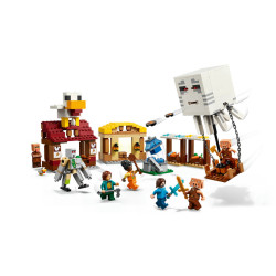 LEGO Minecraft The Ghast Balloon Village Attack Toy 21273