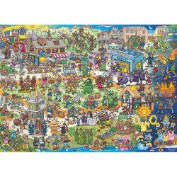 Gibsons Jokesaws Barmy Britain 1000 Piece Jigsaw Puzzle G7152