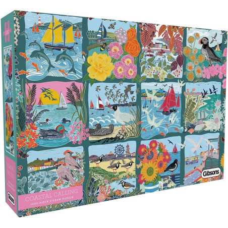 Gibsons Coastal Calling 1000 Piece Jigsaw Puzzle G7162