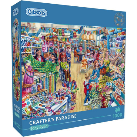 Gibsons Crafter's Paradise 1000 Piece Jigsaw Puzzle G6426